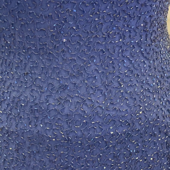 Jump Dresses Jump Apparel Co 34 Blue Beaded Ball Gown Dress With